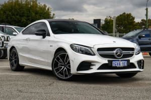 2019 Mercedes-Benz C-Class C205 809MY C43 AMG 9G-Tronic 4MATIC White 9 Speed Sports Automatic Coupe