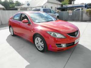 2008 Mazda 6 GH Luxury Red 5 Speed Auto Activematic Hatchback Glenelg Holdfast Bay Preview