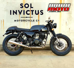 250cc Sol Invictus New for 2021 MERCURY CAFE RACER LAMS APPROVED