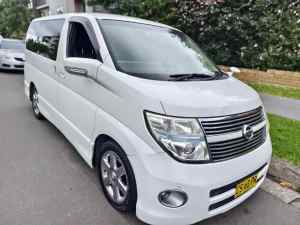 2008 NISSAN Elgrand, 8 seats, low kilometers, $ 14999, Great people mover. Wollongong Wollongong Area Preview