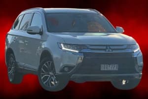 2018 Mitsubishi Outlander ZL MY18.5 LS AWD White 6 Speed Constant Variable Wagon Wodonga Wodonga Area Preview