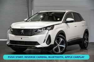 2021 Peugeot 3008 P84 MY21 Allure SUV White 6 Speed Sports Automatic Hatchback