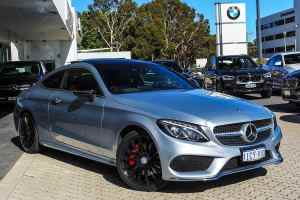 2016 Mercedes-Benz C-Class C205 C300 Silver, Chrome 7 Speed Sports Automatic Coupe