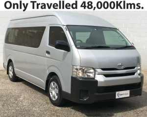 2017 Toyota HiAce TRH223R Commuter High Roof Super LWB Silver 6 Speed Automatic Bus
