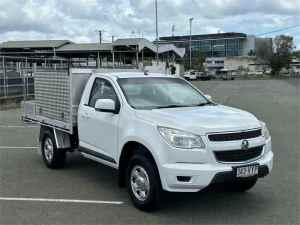 2015 Holden Colorado RG MY16 LS 4x2 White 6 Speed Manual Cab Chassis