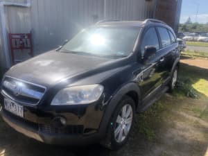 2007 Holden Captiva CG MY08 LX (4x4) Black 5 Speed Automatic Wagon Hoppers Crossing Wyndham Area Preview