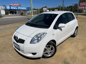 2007 TOYOTA YARIS YR NCP90R 5D HATCHBACK AUTOMATIC 36 MONTHS FREE WARRANTY Kenwick Gosnells Area Preview