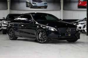 2016 Mercedes-Benz C-Class C205 C43 AMG 9G-Tronic 4MATIC Black 9 Speed Sports Automatic Coupe