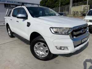 2016 Ford Ranger PX MkII XLT Double Cab Frozen White 6 Speed Sports Automatic Utility