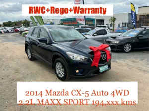 2014 Mazda CX-5 MY13 Upgrade Maxx Sport (4x4) Blue 6 Speed Automatic Wagon Archerfield Brisbane South West Preview