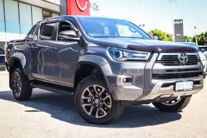 2022 Toyota Hilux GUN126R Rogue Double Cab Graphite Grey 6 Speed Sports Automatic Utility Morley Bayswater Area Preview