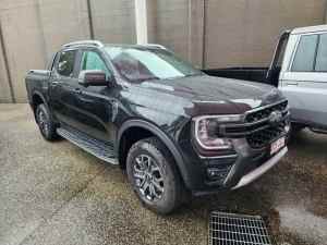 2023 Ford Ranger PY 2024.00MY Wildtrak Black 10 Speed Sports Automatic Double Cab Pick Up