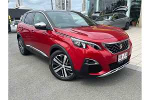 2017 Peugeot 3008 P84 MY18 GT SUV Red 6 Speed Sports Automatic Hatchback