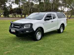2021 Isuzu D-MAX RG MY22 SX Space Cab 4x2 High Ride White 6 Speed Sports Automatic Cab Chassis