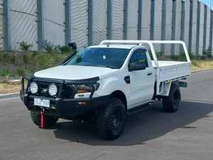 2017 Ford Ranger PX MkII 2018.00MY XL White 6 Speed Sports Automatic Cab Chassis Altona North Hobsons Bay Area Preview