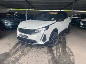 2022 Peugeot 3008 P84 MY22 GT Sport 1.6 THP White 8 Speed Automatic Wagon