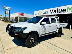2019 Holden Colorado RG MY19 LS (4x4) (5Yr) White 6 Speed Automatic Crew Cab Pickup
