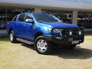 2018 Ford Ranger PX MkII 2018.00MY XLT Double Cab Blue 6 Speed Sports Automatic Utility