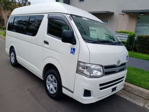 2011 Toyota Hiace  DX LWB  Welcab, Highroof, 65649km, Ready for work. $27999 ($26999) Wollongong Wollongong Area Preview