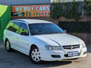 2007 Holden Commodore VZ@VE Executive White 4 Speed Automatic Wagon