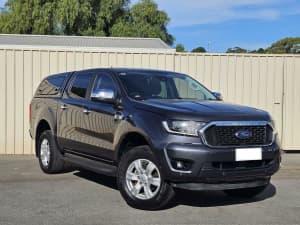 2021 Ford Ranger PX MkIII 2021.25MY XLT Hi-Rider Grey 10 Speed Sports Automatic Double Cab Pick Up