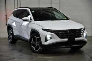 2024 Hyundai Tucson NX4.V2 MY24 Highlander AWD White 8 Speed Sports Automatic Wagon