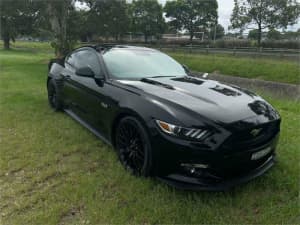 2015 Ford Mustang FM Fastback GT 5.0 V8 Black 6 Speed Manual Coupe