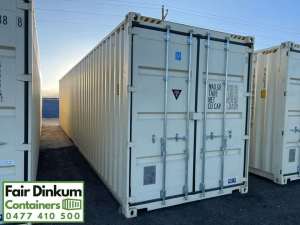 40 Foot New Single Trip High Cube Shipping Containers - Toowoomba Torrington Toowoomba City Preview