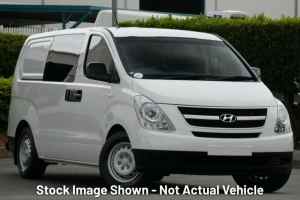 2014 Hyundai iLOAD TQ2-V MY14 Crew Cab White 5 Speed Automatic Van