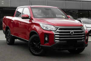 2024 Ssangyong Musso Q261 MY24 Adventure Crew Cab XLV Red 6 Speed Sports Automatic Utility