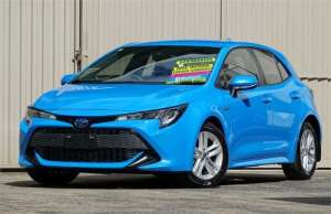 2019 Toyota Corolla ZWE211R Ascent Sport Navi Hybrid Blue Continuous Variable Hatchback