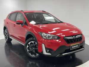 2021 Subaru XV G5X MY21 Hybrid L Lineartronic AWD Red 7 Speed Constant Variable Hatchback Hybrid Cardiff Lake Macquarie Area Preview
