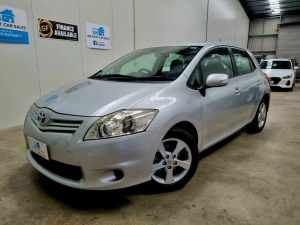 2011 Toyota Corolla ZRE152R MY11 Conquest Silver 6 Speed Manual Hatchback