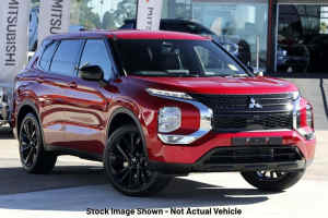 2023 Mitsubishi Outlander ZM MY23 LS 2WD Black Edition Red Diamond 8 Speed Constant Variable Wagon