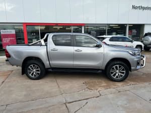 2018 Toyota Hilux GUN126R SR5 Double Cab Silver 6 Speed Sports Automatic Utility