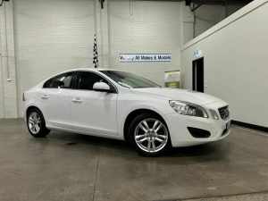 2011 Volvo S60 F Series MY12 D3 Geartronic White 6 Speed Automatic Sedan Moorabbin Kingston Area Preview