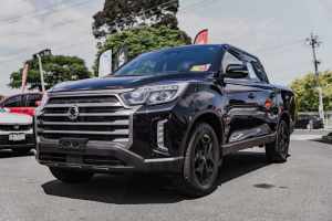2023 Ssangyong Musso Q261 MY24 Adventure Crew Cab XLV Black 6 Speed Sports Automatic Utility