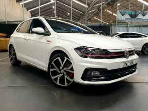 2018 Volkswagen Polo AW MY19 GTI DSG White 6 Speed Sports Automatic Dual Clutch Hatchback