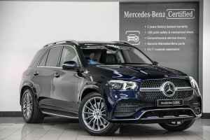 2019 Mercedes-Benz GLE-Class V167 GLE450 9G-Tronic 4MATIC Blue 9 Speed Sports Automatic Wagon