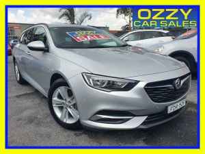 2018 Holden Commodore ZB LT Silver 9 Speed Automatic Liftback