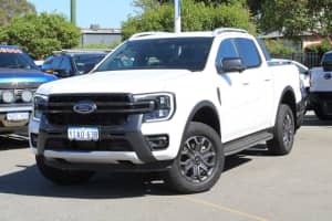 2023 Ford Ranger PY 2023.50MY Wildtrak White 10 Speed Sports Automatic Double Cab Pick Up