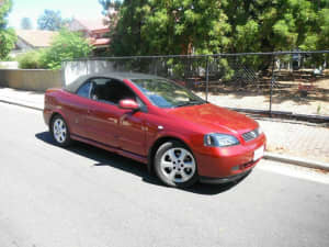 2003 Holden Astra TS Convertible Red 4 Speed Automatic Convertible Glenelg Holdfast Bay Preview