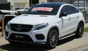 2016 Mercedes-Benz GLE-Class C292 GLE450 AMG Coupe 9G-Tronic 4MATIC White 9 Speed Sports Automatic Altona North Hobsons Bay Area Preview