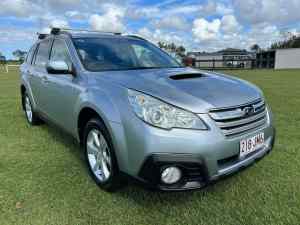 2012 Subaru Outback B5A MY13 2.0D AWD Premium Silver 6 Speed Manual Wagon Woongoolba Gold Coast North Preview