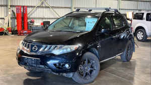 2011 Nissan Murano Z51 Series 2 MY10 TI Black 6 Speed Constant Variable Wagon
