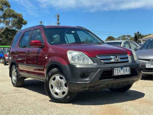 2006 Honda CR-V RD MY2006 Extra 4WD Red 5 Speed Automatic Wagon