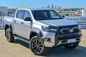 2023 Toyota Hilux GUN126R Rogue Double Cab Silver 6 Speed Sports Automatic Utility