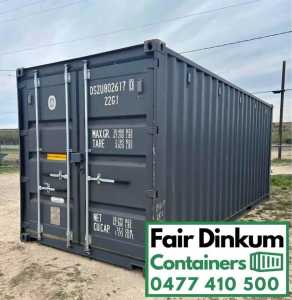 20 Foot New Single Trip Shipping Containers - Toowoomba Torrington Toowoomba City Preview