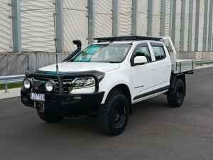 2016 Holden Colorado RG MY17 LS Crew Cab White 6 Speed Sports Automatic Cab Chassis Altona North Hobsons Bay Area Preview