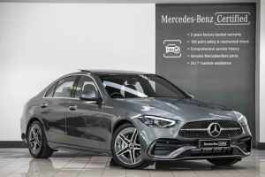 2022 Mercedes-Benz C-Class W206 802MY C200 9G-Tronic Grey 9 Speed Sports Automatic Sedan
